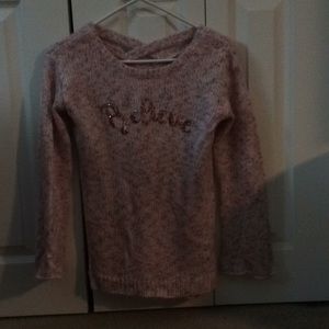 Justice sweater. New without tags